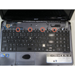 Замена клавиатуры Acer Aspire 5740-5780